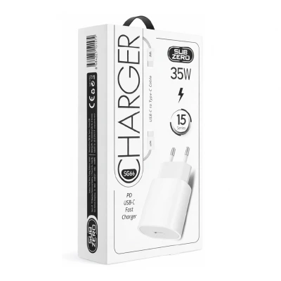 Subzero SG66 Pd Başlıklı 35W Type-C Fast Şarj Seti | Iphone 15 Uyumlu