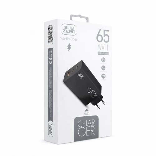 Subzero SG87 65W Usb|PD Girişli Fast Type-C Şarj Aleti