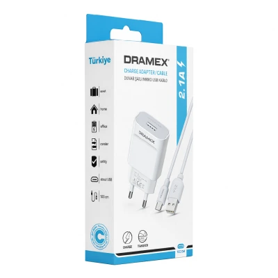 Dramex D21M Micro 2.1 Amper  Ev Şarj Aleti
