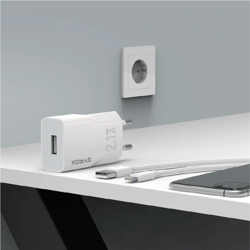 Syrox J25 Lightning Şarj Seti | 2.1A