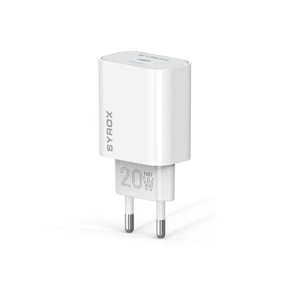 Syrox Pd20b 20w 3.0 Amper Type-c Giriş Pd Ev Başlık
