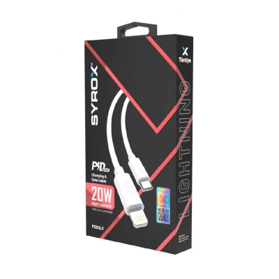 Syrox PD20LK Type-C to Lightning 20W Pd Şarj Kablosu