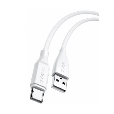 Syrox Syx-C150 Type-C 2.4 Amper Eco Kutu  Hızlı Usb Kablo