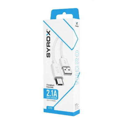 Syrox Syx-C70 Micro 1.2 Mt 2A Kablo