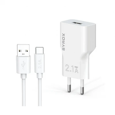 Syrox Syx-J28 Type-C 2.0A Şarj Aleti
