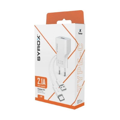 Syrox Syx-J28 Type-C 2.0A Şarj Aleti