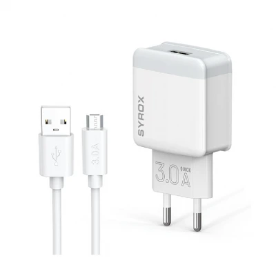 Syrox Syx-Q30 Micro 3A Quıck Hızlı Ev Şarj