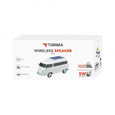 D70 Güneş Enerjili Bluetooth Minibüs Speaker 