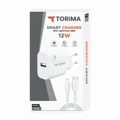 C47L 12W Lightning Şarj Aleti 