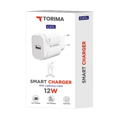 C47L 12W Lightning Şarj Aleti 