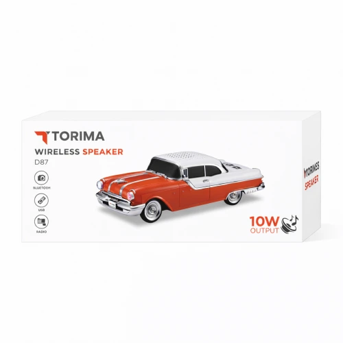 Torima D87 Kablosuz Araba Speaker | Selfie Çekimi | 10W