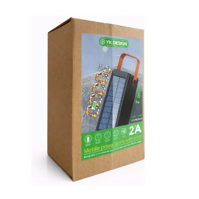YK Design YK-PB5004 90000 mAh Güneş Enerjili Powerbank | Lcd Gösterge
