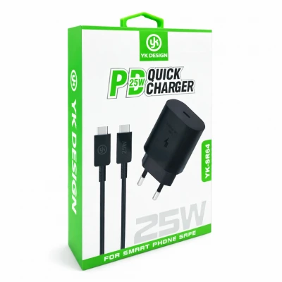 Yk Design SR64 25W Pd Type-C Şarj Aleti