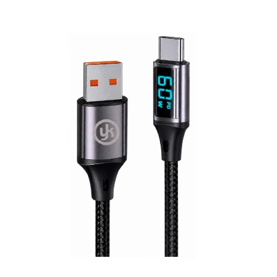 Yk Design K311 60W Type-C Kablo | LCD Gösterge