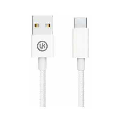 YK Design YK-K356 USB Type-C 3.4A Örgülü Şarj Kablosu | 2 Metre