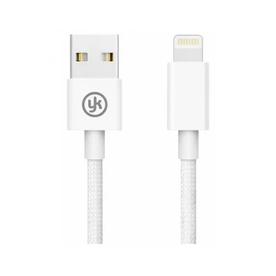 YK Design YK-K359 USB Lightning 3.4A Örgülü Şarj Kablosu | 3 Metre