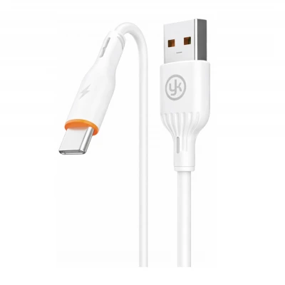YK Design YK-K501 USB Type-C 120W Elastik Hızlı Şarj | Data Kablosu