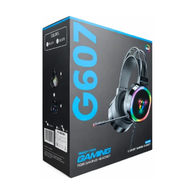 Yk Design G607 USB Kablolu Mikrofonlu E-Sport Oyuncu Kulaklığı