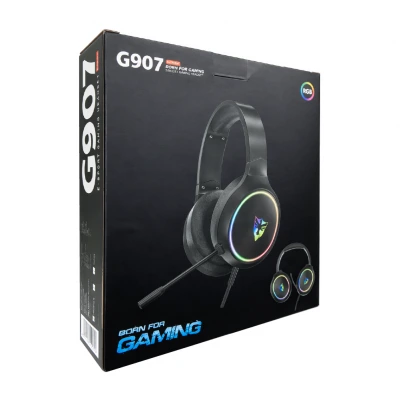 Yk Design G907 USB Kablolu Mikrofonlu E-Sport Oyuncu Kulaklığı