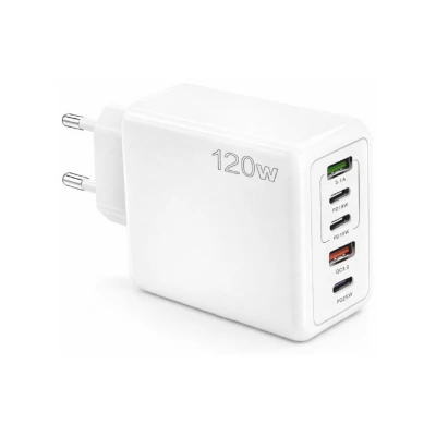 Yk Design SR30 120W Hızlı Şarj Başlık | 3xPD 2xUSB QC