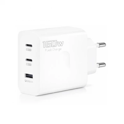 Yk Design SR40 160W Hızlı Şarj Başlık | 2x PD 1xUSB QC