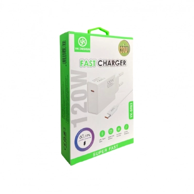 Yk Design SR63 120W Pd Type-C Şarj Aleti | Turbo Gösterge Sayacı
