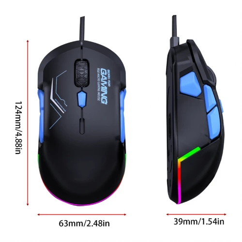 YK Design X12 Oyuncu Mouse | 10 Tuş