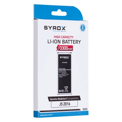 Syrox Syx-B197 Samsung J3 | J5 Batarya Syrox Syx-B197 Samsung J3 | J5 Batarya