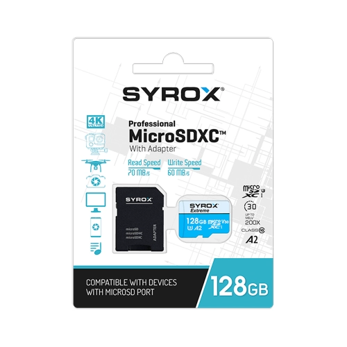 Syrox 128Gb Hafıza Kartı Syrox 128Gb Hafıza Kartı