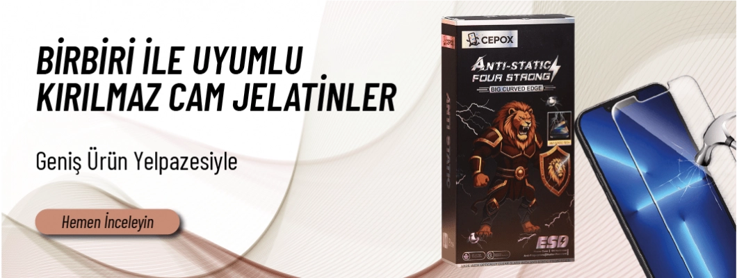 Birbiri İle Uyumlu Kırılmaz Cam Jelatinler