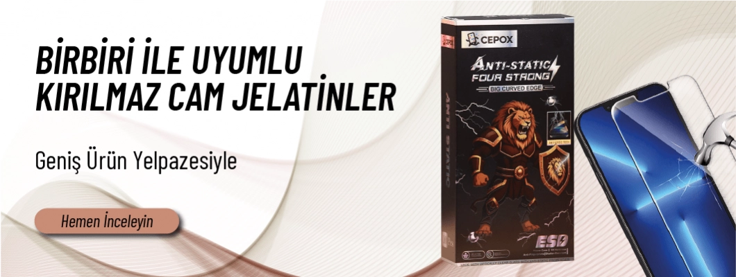 Birbiri İle Uyumlu Kırılmaz Cam Jelatinler