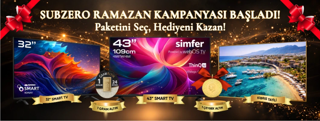 Subzero Ramazan Kampanyası ile Kazanç ve Hediye Fırsatları