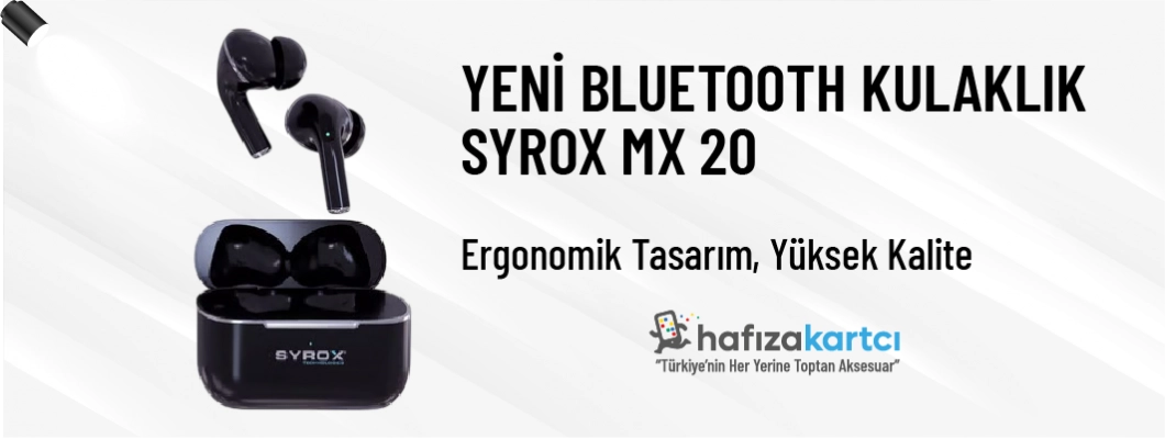 Syrox Mx20 Bluetooth Kablosuz Kulaklık