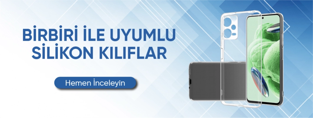 Birbiri İle Uyumlu Silikon Kılıflar