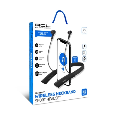 ACL Acb-38 Boyun Askılı Bluetooth Kulaklık ( 50 - 60 Saat Müzik Dinleme) ACL Acb-38 Boyun Askılı Bluetooth Kulaklık ( 50 - 60 Saat Müzik Dinleme)
