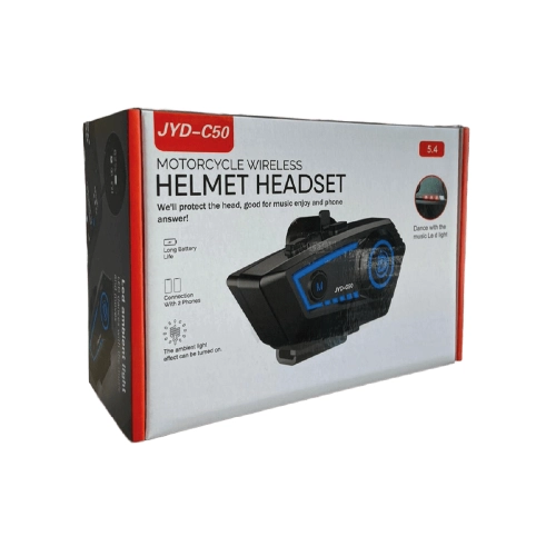 JYD-C50 Kask Kulaklığı Intercom Sistemi