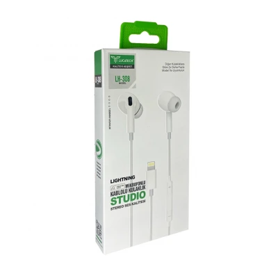 Lucatech LH308 Lightning Girişli Akg Mikrofonlu Kulaklık