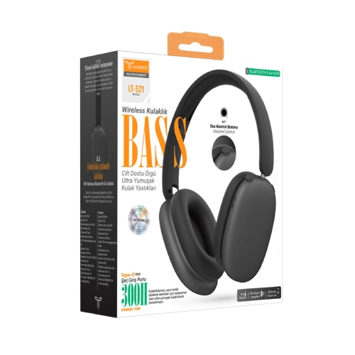Lucatech Lt-521 Kulak Üstü Bluetooth Kulaklık Lucatech Lt-521 Kulak Üstü Bluetooth Kulaklık