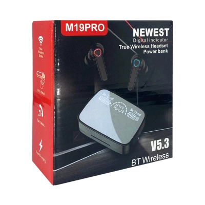M19 Pro Bluetoth Earpods Kulaklık