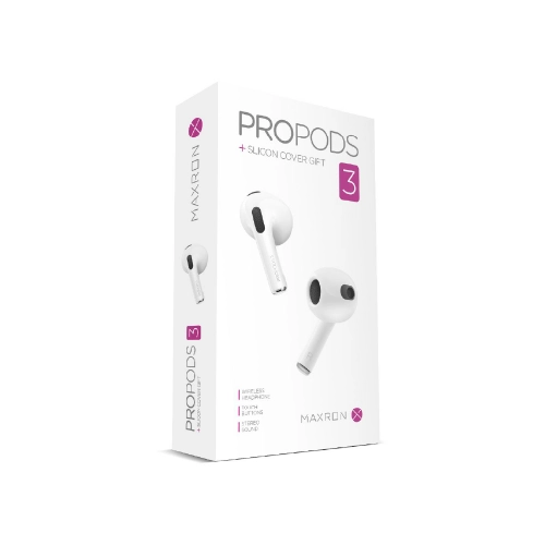 Maxron Propods 3. Nesil Bluetooth Kablosuz Kulakiçi Kulaklık Maxron Propods 3. Nesil Bluetooth Kablosuz Kulakiçi Kulaklık