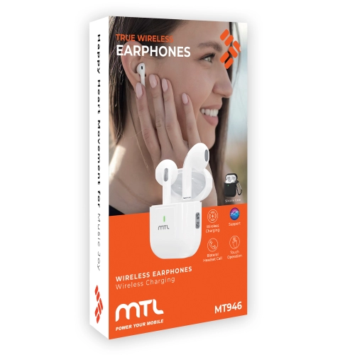 Mtl Mt946 Airpods Bluetooth Kulaklık | 8 Saat Çalma Mtl Mt946 Airpods Bluetooth Kulaklık | 8 Saat Çalma