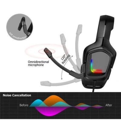 Onikuma K20 Kablolu Mikrofonlu Oyuncu Kulaklık
