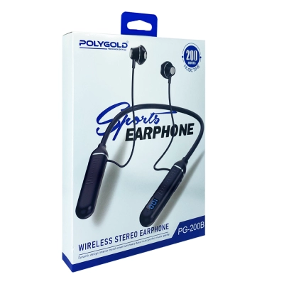 Polygold PG-200A Boyun Askılı Bluetooth Kulaklık (200 Saat Müzik Dinleme) Polygold PG-200A Boyun Askılı Bluetooth Kulaklık (200 Saat Müzik Dinleme)