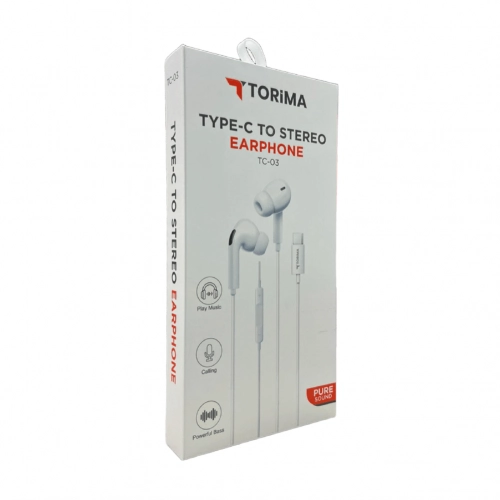 TC03 Type-C Kablolu Mikrofonlu Kulaklık TC03 Type-C Kablolu Mikrofonlu Kulaklık