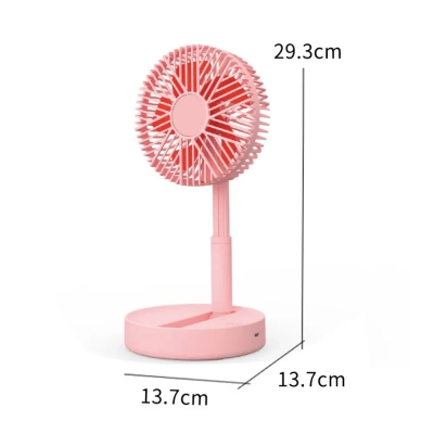 FS21 Katlanabilir Mini Şarjlı Fan | Masaüstü Standlı