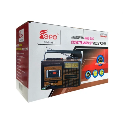 FP-319BT Bluetooth Speaker | Kaset Çalar