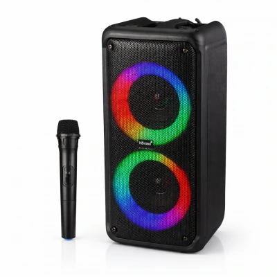 KTS-1973 Bluetooth Speaker 2 x 3" | FM Radio | Kablosuz Mikrofon