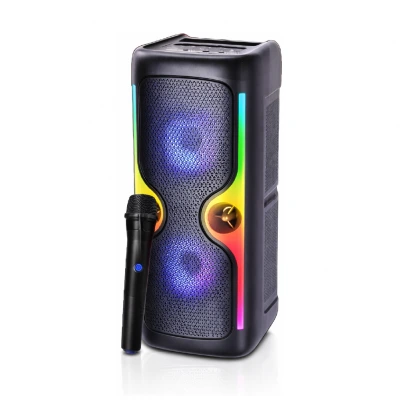 KTS-2033 Bluetooth Speaker 2 x 4" | FM Radio | Kablosuz Mikrofon