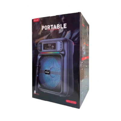 KTS-2168 Bluetooth 8" Speaker | Mikrofon 