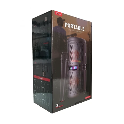 KTS-2205 Bluetooth 2 x 3" Speaker | Kablosuz Mikrofon